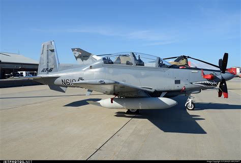 N610AT | Raytheon AT-6B Texan II | Raytheon Aircraft | FOKKER AIRCRAFT | JetPhotos