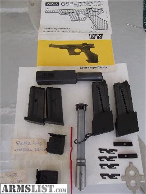 ARMSLIST - For Sale: Walther GSP parts.