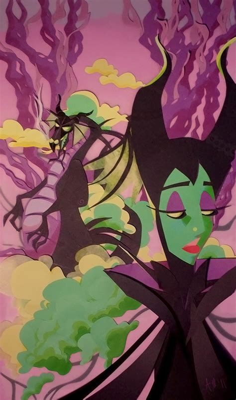 Maleficent Fan Art - Disney Villains Fan Art (26316034) - Fanpop