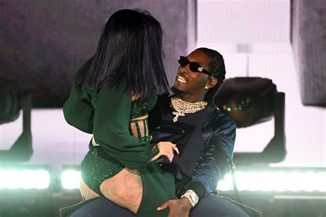 Cardi B gives Offset a lap dance onstage at BET Awards