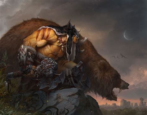 ArtStation - The Art of Warcraft, Wei Wang | Warcraft art, World of ...