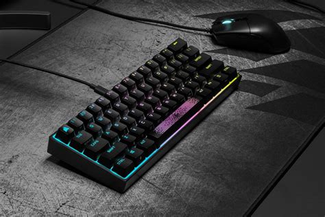 Corsair’s K65 RGB Mini gaming keyboard is for people who think less is more - The Verge