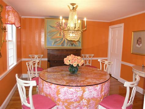 Catchy Orange Dining Room Designs with Awesome Inspiration - home987.blogspot.com