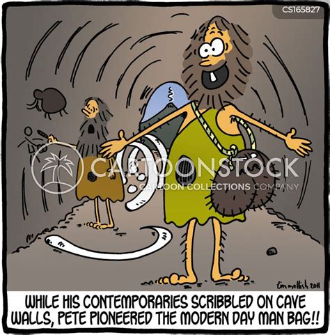 Cave Paintings Cartoons and Comics - funny pictures from CartoonStock