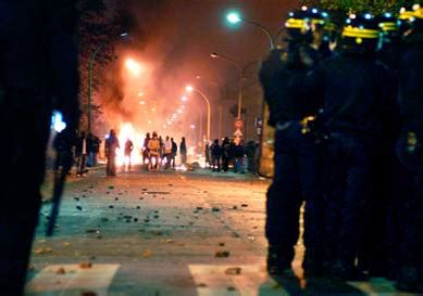 What happened after the Paris suburb riots? 2005