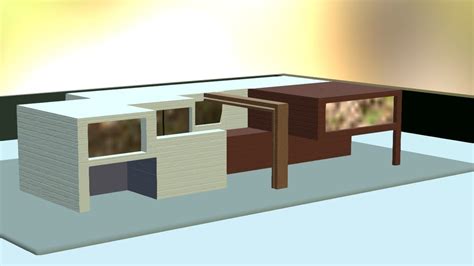 Modern House - Download Free 3D model by floydkids [ca7fcd5] - Sketchfab