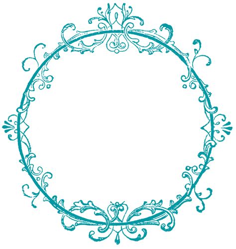 circular scroll design clip art - Clip Art Library