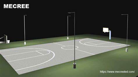 Basketball Court Lighting, Sports lighting, LED Lighting