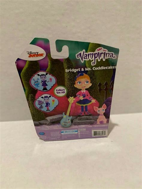 Disney Junior Vampirina Best friends Bridget and Ms Cuddlecakes Dolls Figure Set - Action Figures