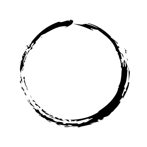 Round Brush Frame Png 21611915 PNG