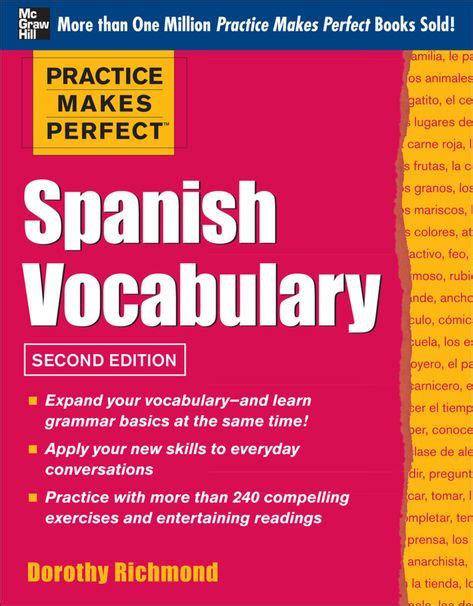 Practice Makes Perfect Spanish Vocabulary (eBook) | Spanish vocabulary ...