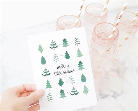 The Prettiest Rustic Christmas Cards To Order Online