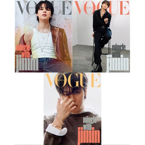 [Pre-order] BTS Jimin Vogue Korea April 2023 Issue | Shopee Malaysia