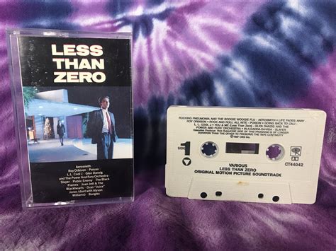 Less Than Zero Soundtrack Cassette Tape Danzig Slayer - Etsy