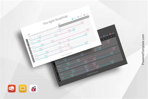 Agile Roadmap Template - Free Presentation Template for Google Slides and PowerPoint | #10568