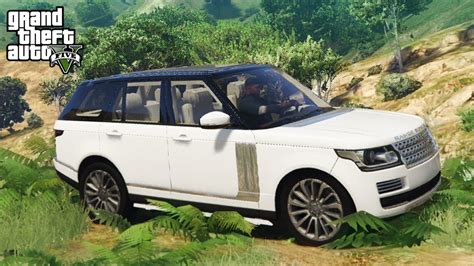 GTA 5 - BEAUTIFUL Range Rover Vogue Mod! 4x4 Off-Roading & Mudding Showcase (GTA V PC Mods ...