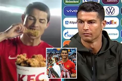 How Man Utd’s Cristiano Ronald made millions with a string of junk food deals including Coca ...