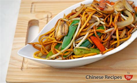 Vegetable Chow Mein Noodles - Chinese Recipes For All