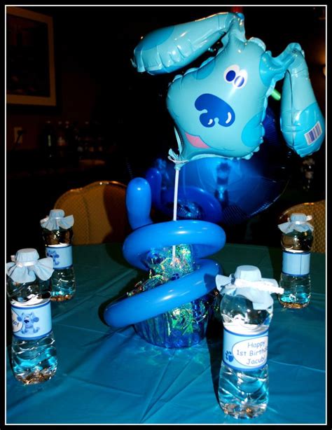 Homemade Parties: Jacub's 1st Birthday Party - Blue's Clues.