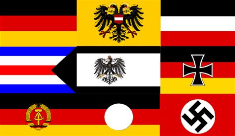 Germany Flags Through The Years (In one flag) : r/vexillology