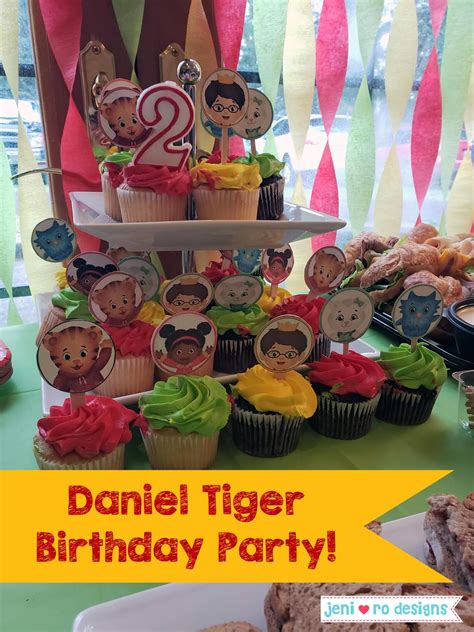 Daniel Tiger, Christmas / Birthday "Daniel Tiger themed Birthday party ...