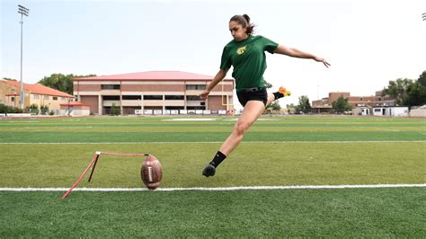 At Adams State, she's just another football player - ESPN Video