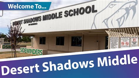 Welcome to Desert Shadows Middle School! - YouTube