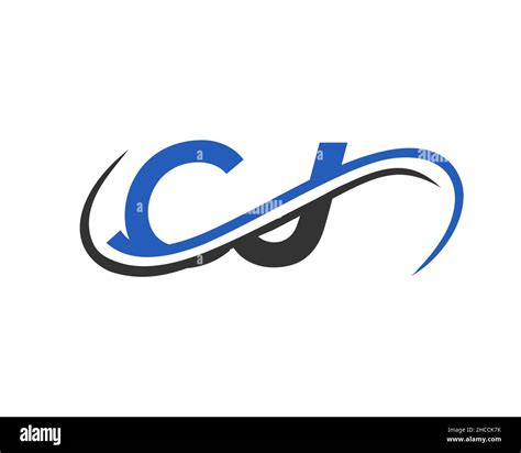 Initial CJ Logo Design. CJ Letter Linked Business Logo. CJ logo Design ...