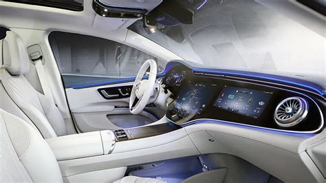 The 2022 Mercedes-Benz EQS gets the new LG infotainment system for its ...