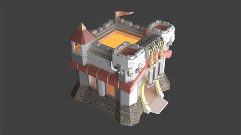 Town Hall Level 11 3D Model - TurboSquid 1372115