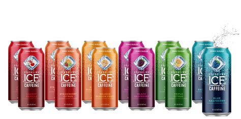 Sparkling ICE +Caffeine Sparkling Water | All Flavor Variety Pack (Sampler) - 16 fl oz Cans ...