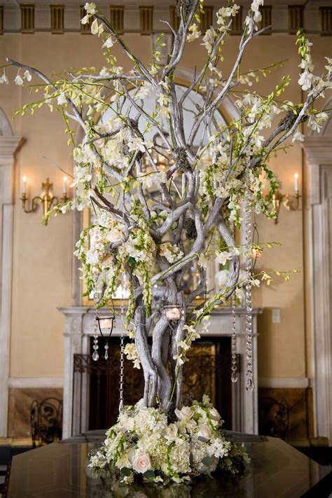 Elegant Manzanita Branch Centerpiece