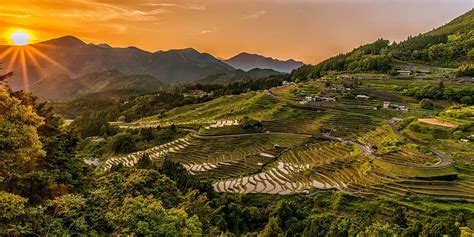 HD wallpaper: Banaue Rice Terraces, Philippines, landscape, sunset ...