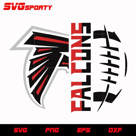 Atlanta Falcons Football 2 svg, nfl svg, eps, dxf, png, digital file ...