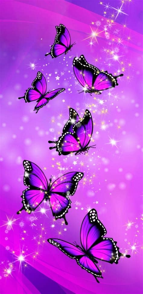 Aesthetic Butterfly Purple Wallpapers - Wallpaper Cave