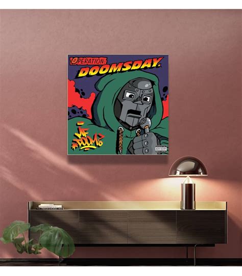 MF DOOM Operation Doomsday Music Album Cover Art Canvas Poster | Etsy