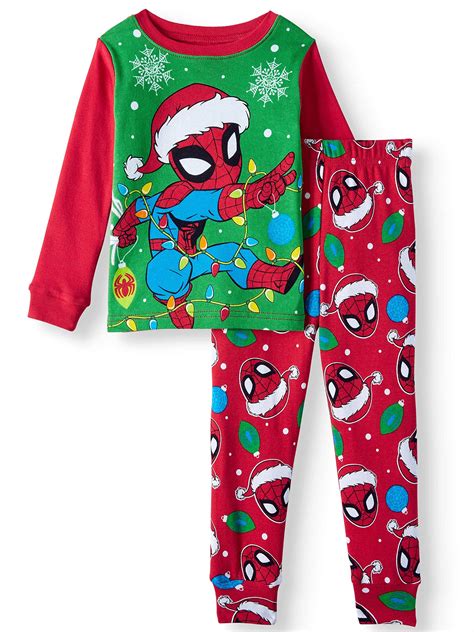 Marvel Spider-Man Little Boys Toddler Christmas Pajama Set - SantaBILT®