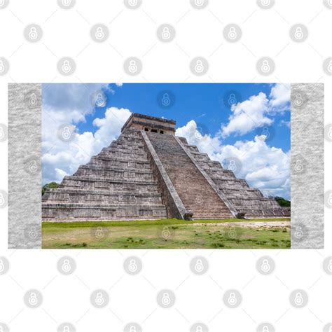 Chichen Itza Pyramid of Kukulkan Mexico - Chichen Itza - T-Shirt ...