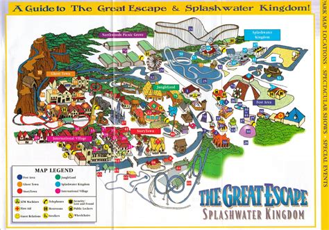 NewsPlusNotes: From The Vault: Great Escape 1999 Brochure + Map