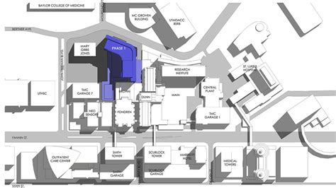 Methodist Hospital Houston Map