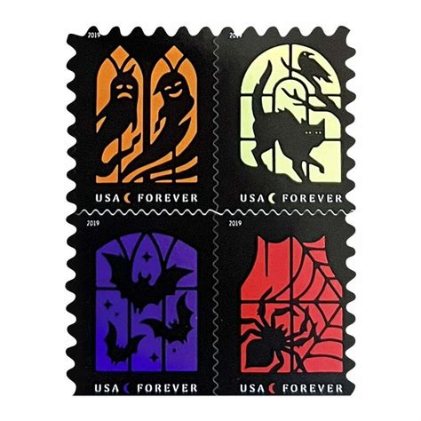 Spooky Silhouettes Stamps - 2019 USPS Forever Stamps - Forever Stamp Store