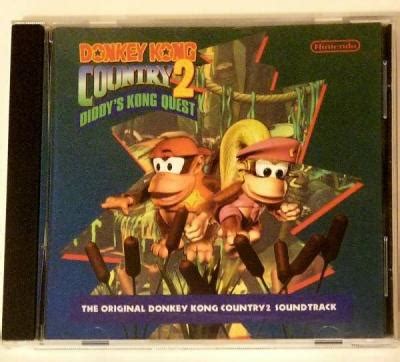 Original VERY RARE Donkey Kong Country 2 Soundtrack Diddys Kong Quest ...