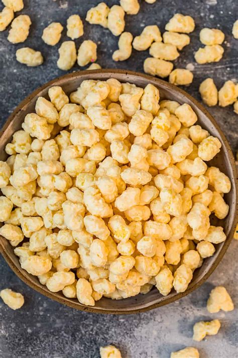 Candied Corn Puffs Snack Mix Recipe - The Cookie Rookie®