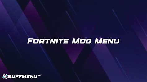 Fortnite Mod Menu - Buff Menu™