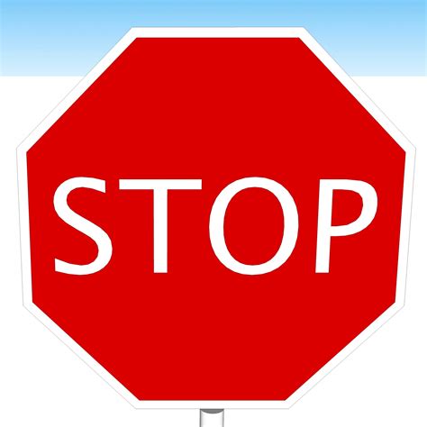 Stop Sign Free Stock Photo - Public Domain Pictures