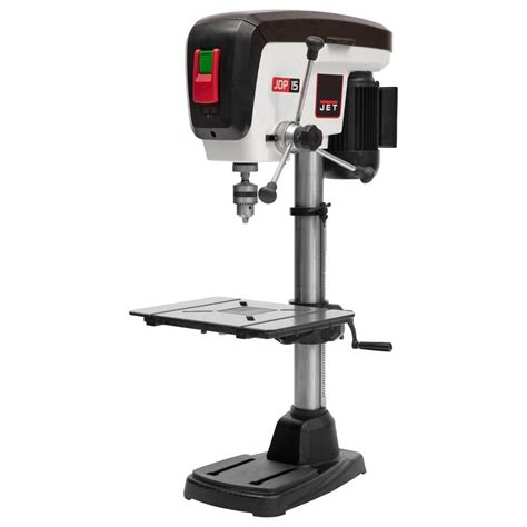 Jet 3/4 HP 15 in. Benchtop Drill Press with LED worklight, 16-Speed ...