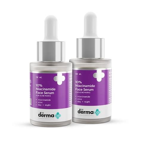 Derma Co 10% Niacinamide Serum for Acne Combo