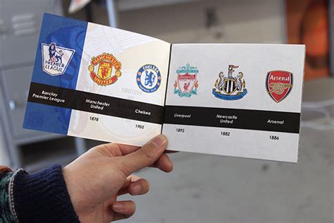 History of English Football Clubs, Vol. 1 on Behance