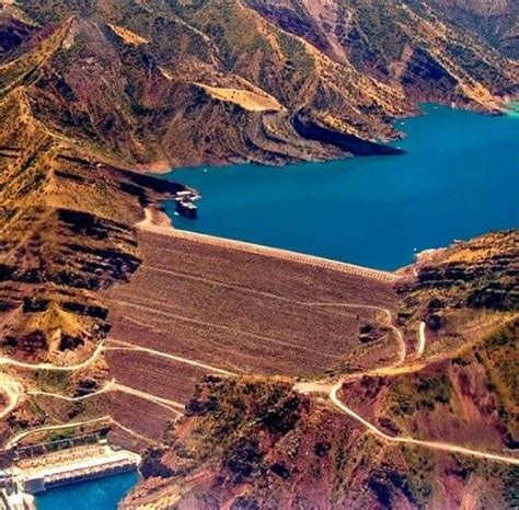 Nurek Dam, Tajikistan Flood Protection, Tajikistan, Power Plant ...