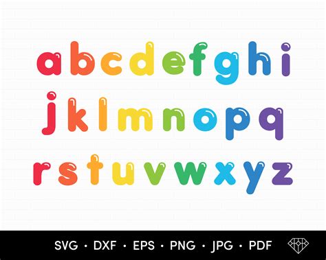 Cocomelon SVG Cocomelon Alphabet SVG Cocomelon Font SVG | Etsy